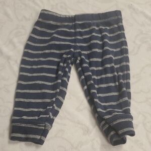 🐻 Carter's Navy and Gray Striped Joggers